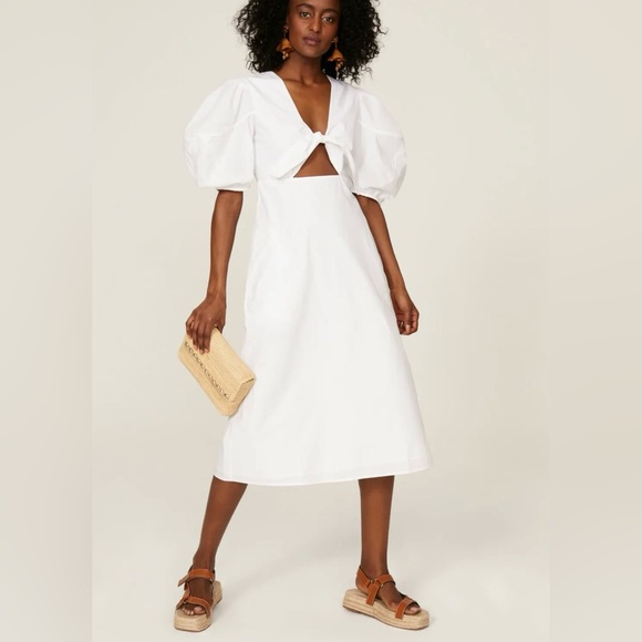 RHODE Greer Cutout Dress - Picture 1 of 10